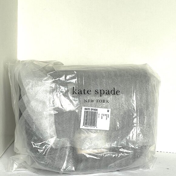 Kate Spade Katy Crossbody Black Leather Saddle Bag Medium Shoulder Bag - Picture 4 of 13